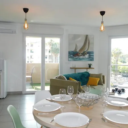 Apartment Charming T3 Pablo Air-conditioned With Parking Antibes